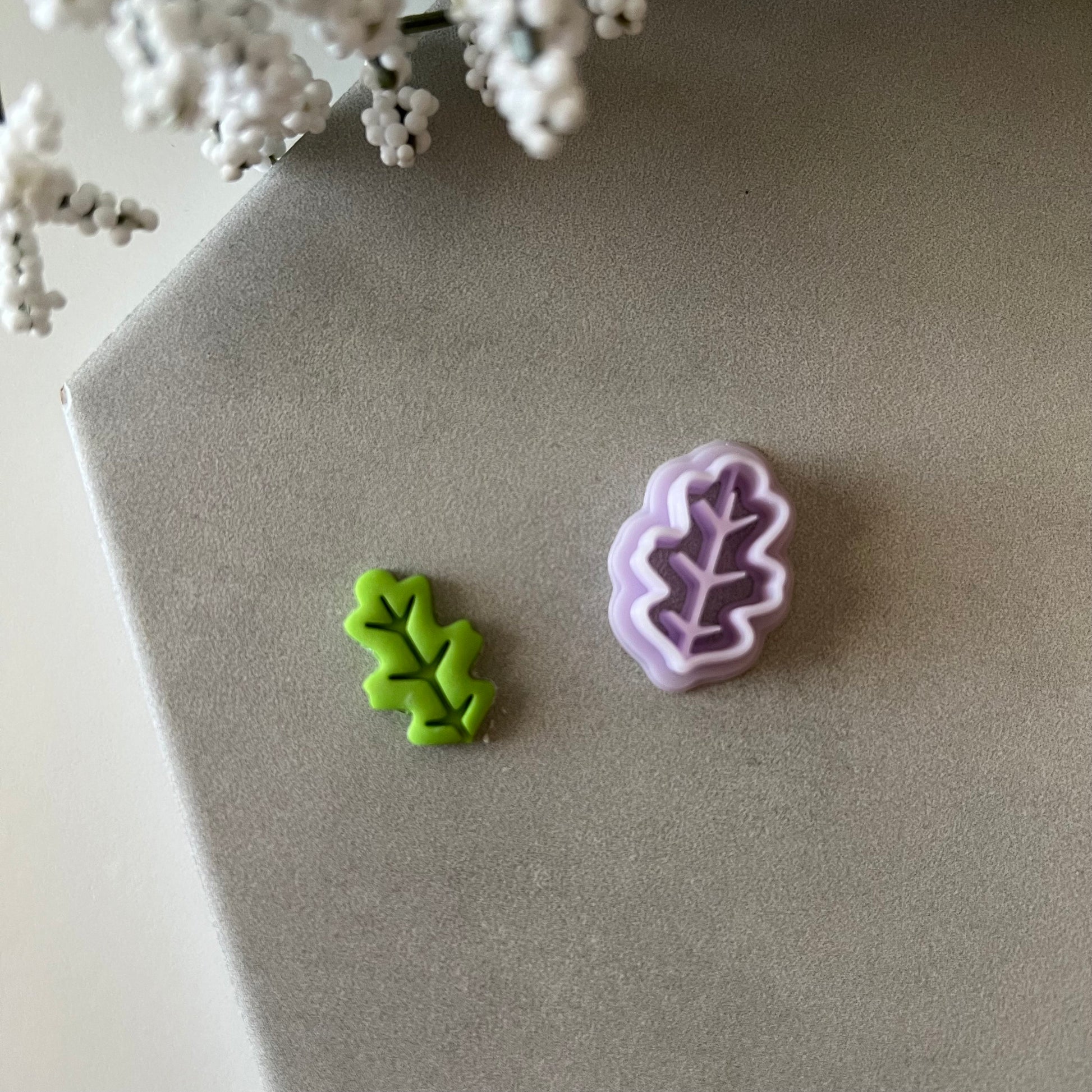 Leaf Cutter 3 | 0.75"-1.25" | Polymer Clay Cutter Earrings