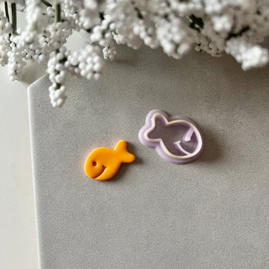 Goldfish Cutter | 0.75"-1.25" | Polymer Clay Cutter Earrings