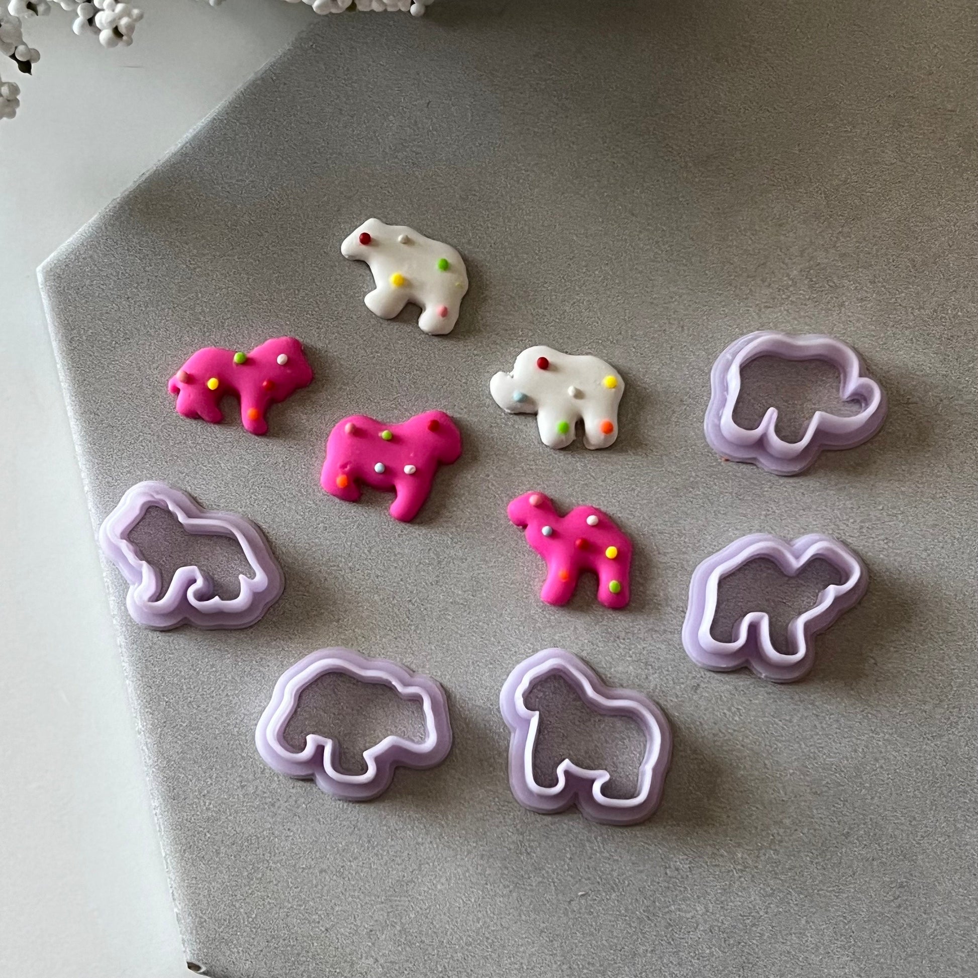 Animal Cookie Cutter Set | 0.75"-1.25" | Polymer Clay Cutter Earrings