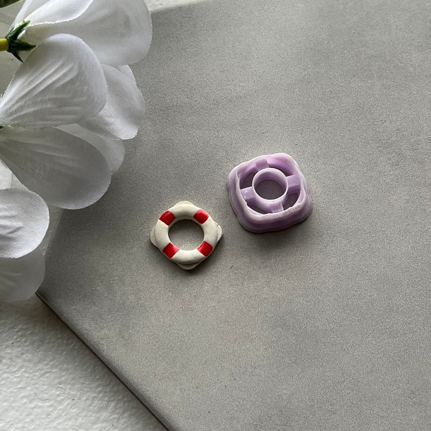 Life Preserver Cutter | 0.75"-1.25" | Polymer Clay Cutter Earrings Summer