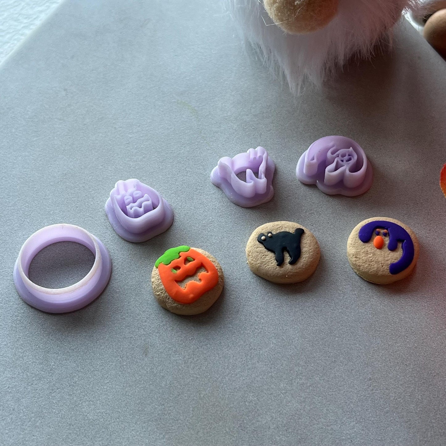 Halloween Sugar Cookie Cutters (set) | 0.75"-1.25" | Fall Polymer Clay Autumn Clay Cutters Fall Scary Halloween Earrings Autumn Clay Cutters