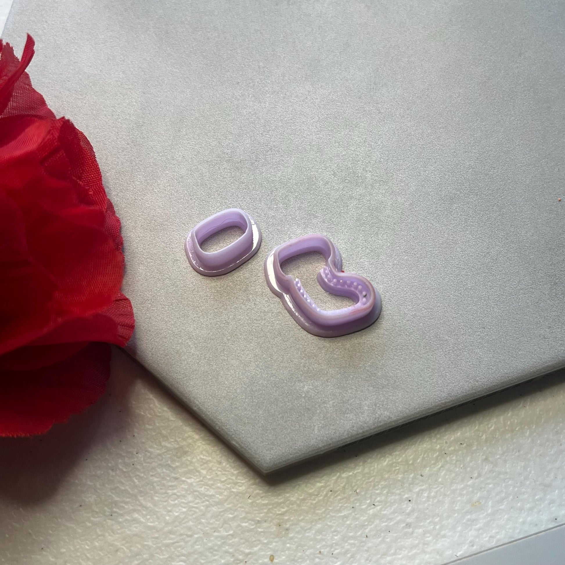 Stocking (set) | 0.75"-1.25" | Winter Polymer Clay Holiday Christmas Earrings Autumn Clay Cutters